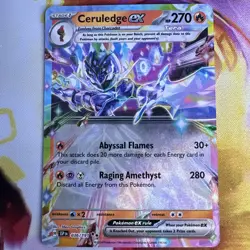 Ceruledge ex 36/191 Double Rare Tera Holo Surging Sparks POKEMON TCG SSP ENGLISH - Image 1