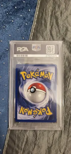 1999 Pokemon Base Set Portuguese Charizard Holo #4 PSA 8 NM-MT - Image 2