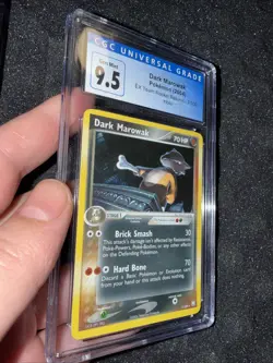 Pokemon Dark Marowak 7/109 Holo CGC 10 EX Team Rocket - Image 1