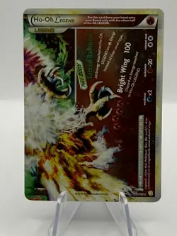 2010 Pokemon HeartGold & SoulSilver Ho-Oh Legend #112/123 - Image 1