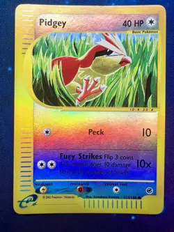Pokemon Pidgey 123/165 Expedition E Reader Series Set Reverse Holo - Image 1