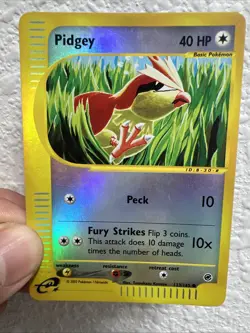 Pokemon Pidgey 123/165 Expedition E Reader Series Set Reverse Holo - Image 2