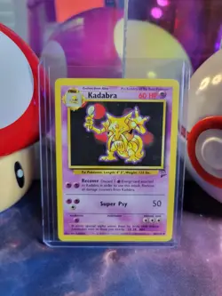 Kadabra 46/130 Pokemon TCG Base Set 2 Regular Uncommon LP - Image 1