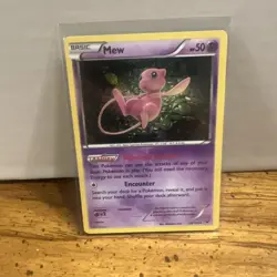 Mew 29/124 X&Y Fates Collide Reverse Holo Rare English 2016 Pokemon TCG NM - Image 1