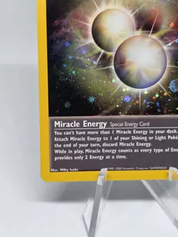 Pokemon TCG Miracle Energy Neo Destiny 16/105 Holo Rare Vintage WOTC - Image 4