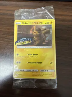 Pokemon TCG Detective Pikachu SM190 Promo Holo - Image 1