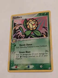 Pokemon - Sunflora 16/115 Holo Rare Ex Unseen Forces - STAMPED - VLP - Image 1