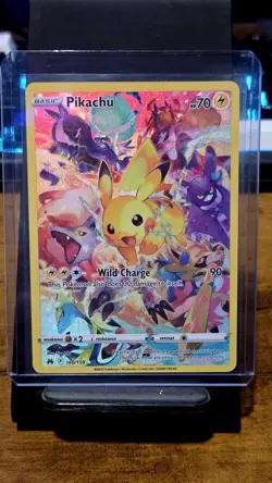 Pokemon Crown Zenith Pikachu #160/159 Secret Rare, Near Mint, English - Image 1