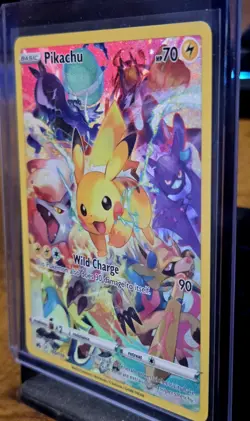 Pokemon Crown Zenith Pikachu #160/159 Secret Rare, Near Mint, English - Image 3