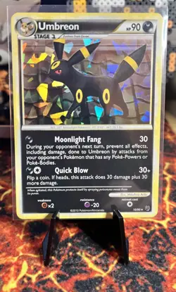 Pokemon - Umbreon - Undaunted - 10/90 - Cracked Ice HOLO - Image 1
