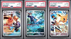 PSA 10 - Flareon Vaporeon & Jolteon /184 CHR [SEQ] s8b VMAX Climax - Pokemon - Image 1