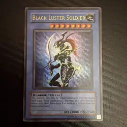 Yugioh TCG Black Luster Soldier SYE-024 Starter Deck Ultra Rare-Never Played NM - Image 1