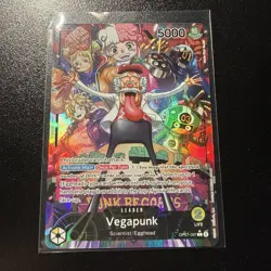 Vegapunk OP07-097 Parallel L 500 Years in the Future One Piece Card - Image 1