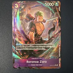One Piece | Roronoa Zoro | OP09-076 [PRB02] | Alt Art (R) | NM - Image 1