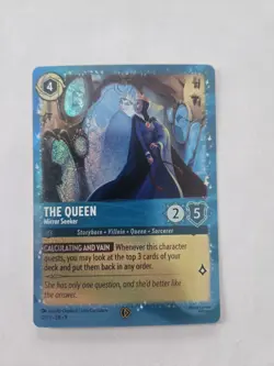 Disney Lorcana The Queen Mirror Seeker Promo - Image 1