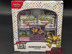 Pokemon TCG: Scarlet & Violet-151 Alakazam ex Collection Booster Box Sealed - Image 1