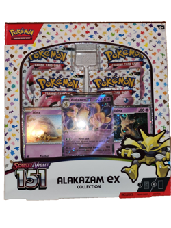 Pokemon TCG Scarlet & Violet 151 Alakazam Ex Collection BRAND NEW SEALED Pokemon - Image 1