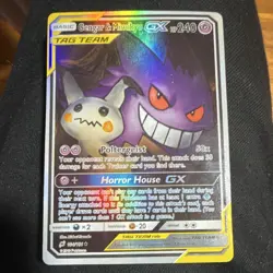 Pokemon TCG Mixed Card Lot Holo Gengar & Mimikyu GX, Koraiodon, Jolteon - Image 1