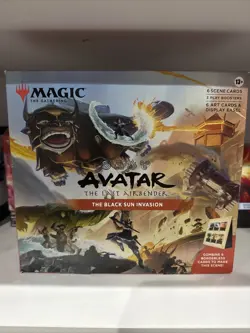 The Black Sun Invasion MTG: Avatar The Last Airbender Scene EMPTY BOX NO CARDS - Image 1