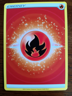 FIRE ENERGY - 98/102 - Base Set - Pokemon Card - NM - Image 1