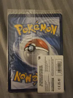 Pokemon Pikachu At The Museum Jumbo Pokemon Card UK EXCLUSIVE - Image 2