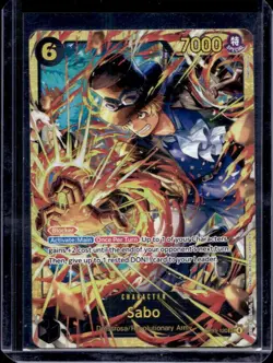 One Piece Card Game Carrying on His Will Sabo #OP13-120 - Image 1