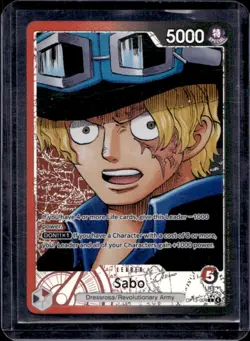 One Piece Card Game Carrying On His Will Sabo #OP13-004 - Image 1