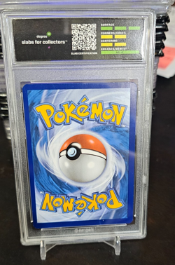 ACE 9 Omanyte 180/165 S&V 151 IR Holo Pokemon Card -DEGREE GRADED 8 - Image 2