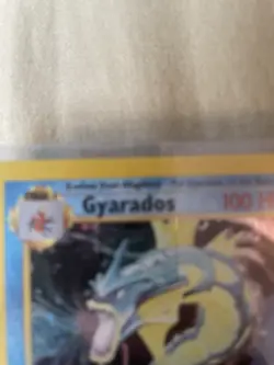 1999 Pokemon Gyarados Base Set Holo Card 006/102 - Image 3