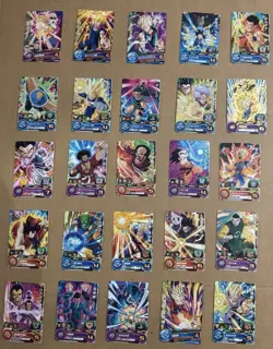 Super Dragon Ball Z Heroes cards Japanese BANDAI Lot Of 100 L1 - Image 1