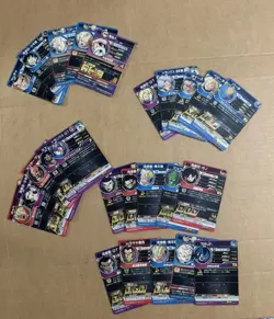 Super Dragon Ball Z Heroes cards Japanese BANDAI Lot Of 100 L1 - Image 2