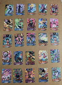 Super Dragon Ball Z Heroes cards Japanese BANDAI Lot Of 100 L1 - Image 3