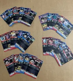 Super Dragon Ball Z Heroes cards Japanese BANDAI Lot Of 100 L1 - Image 4