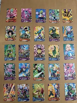Super Dragon Ball Z Heroes cards Japanese BANDAI Lot Of 100 L1 - Image 5