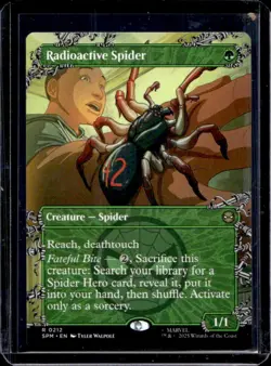 2025 Magic The Gathering Marvel Spider-Man Radioactive Spider #0212 - Image 1