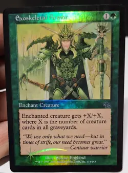 Exoskeletal Armor Judgment Foil Magic The Gathering - Image 2