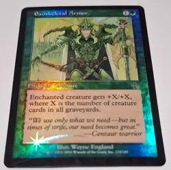 Exoskeletal Armor Judgment Foil Magic The Gathering - Image 4