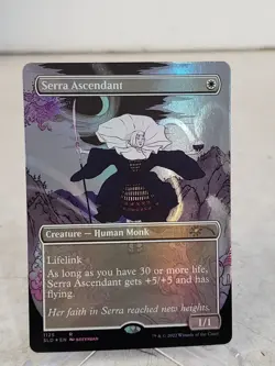 English MTG Foil Serra Ascendant - Foil - Borderless Secret Lair Drop - NM - Image 1