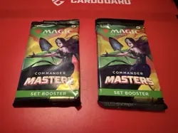MTG: Magic The Gathering - Commander Masters - Set Booster Pack - Image 1