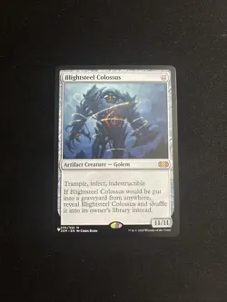Magic the Gathering Blightsteel Colossus NEAR MINT Double masters - Image 1