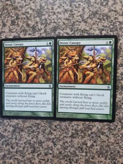 MTG 2 x Dense Canopy - Saviors of Kamigawa - Image 1