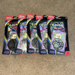 Pokemon Phantasmal Flames Single Pack Booster Blister Set (lot of 5) - Image 1