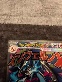 Pokemon TCG Mega Charizard X ex 023 Me: Mega Evolution Promo Holo - Image 2