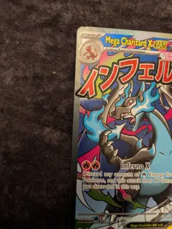 Pokemon TCG Mega Charizard X ex 023 Me: Mega Evolution Promo Holo - Image 4