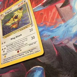 Pokemon Pidgeot TCG Base Set 2 Holo Unlimited Rare Card 14/130 - Image 2