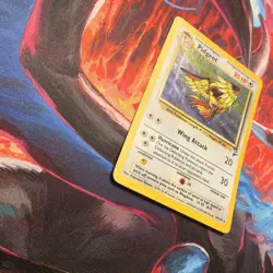 Pokemon Pidgeot TCG Base Set 2 Holo Unlimited Rare Card 14/130 - Image 3