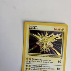 Pokemon WOTC Base Set 2 Zapdos Holo Rare - LP #20/130 - Image 3