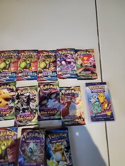 Pokemon Booster Packs Mixed Sword And Shield, 1 XY evolutions And 1 2021... - Image 3