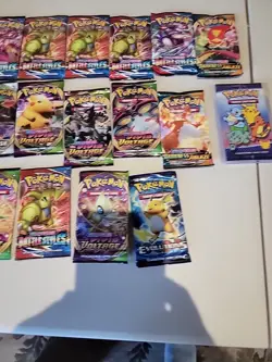 Pokemon Booster Packs Mixed Sword And Shield, 1 XY evolutions And 1 2021... - Image 4