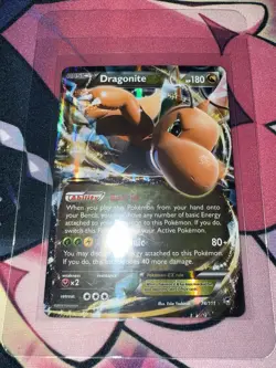 Pokemon TCG Dragonite EX 74/111 XY Furious Fists Ultra Rare Holo NM - Image 1